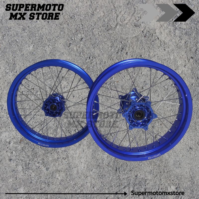 Velg Supermoto KLX CRF WR155 Pelek Supermoto Whelset Supermoto velg expedition velg TK racing velg t