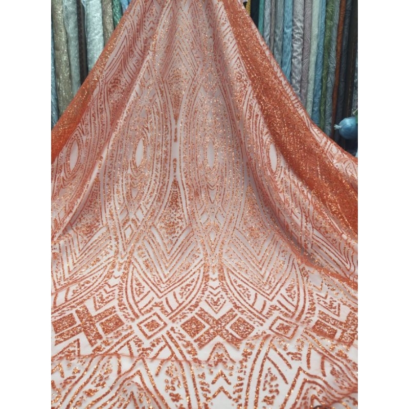 kain tille candy crush/sugar candy/bahan kebaya