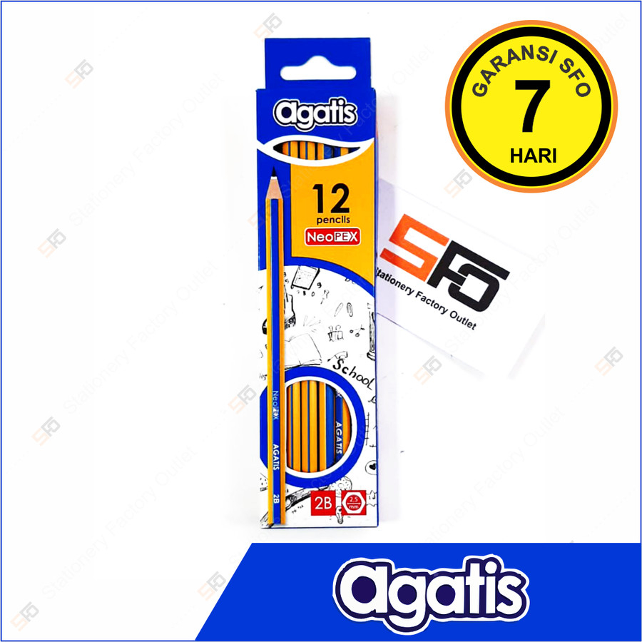 

Pensil Agatis Neopex isi 12 - SFO Semarang Official
