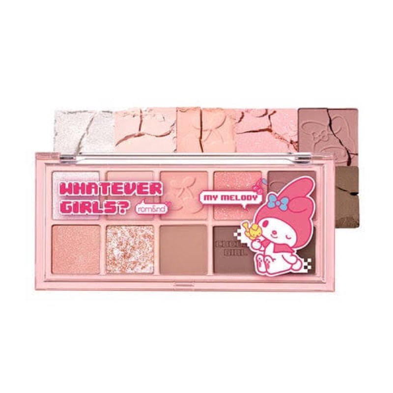 READY STOCK SANRIO X ROMAND EYESHADOW MY MELODY