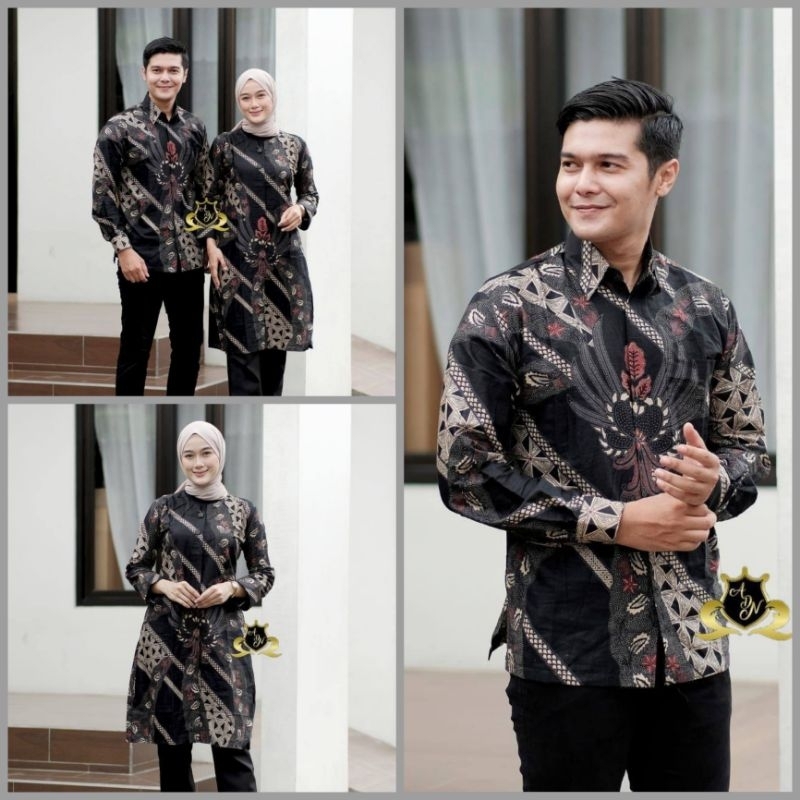 Batik Couple Tunik Batik Couple Jumbo Batik Wanita Modern