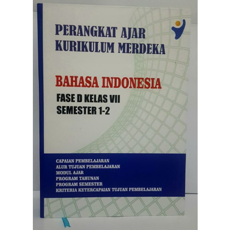 

FREE CUSTOM BUKU BAHASA INDONESIA FASE D KELAS VII SEMESTER 1 DAN 2 KURIKULUM MERDEKA + CD