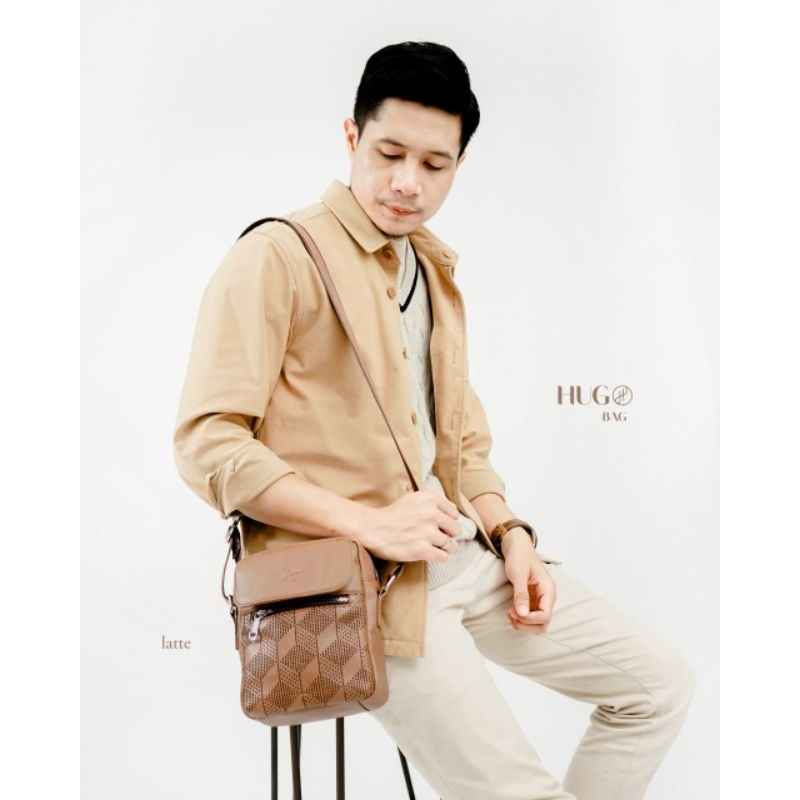 HUGO BAG HODY | SLINGBAG COWOK | TAS KERJA COWOK PREMIUM