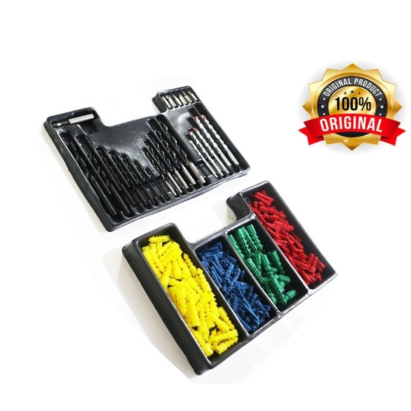 Mata Bor Set Besi Kayu Tembok Dan Mata Obeng Fisher C3001 Kenmaster Termurah Berkualitas