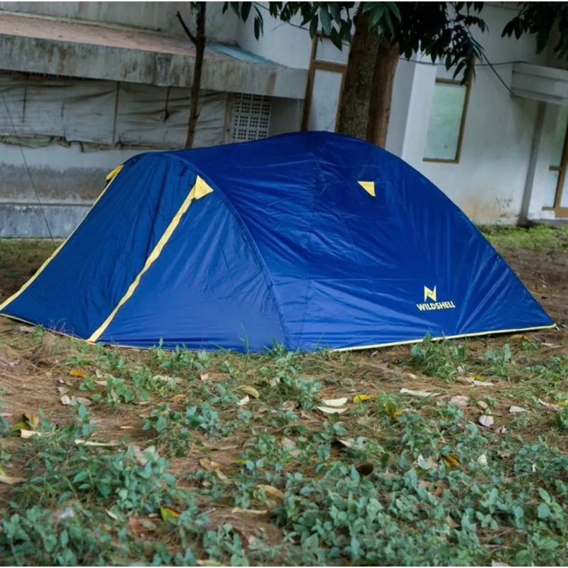 Tenda Camping 4 orang Wildshell Jayadipa Series 4 Person - Tenda dome wildshell 4 orang