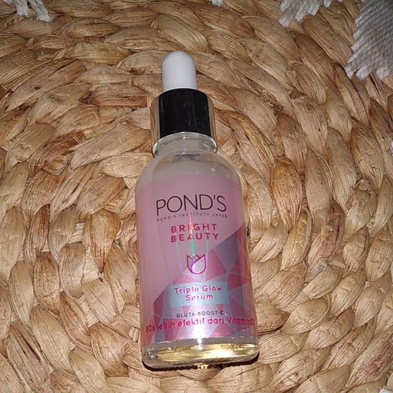 PONDS TRIPLE GLOW SERUM 50GR (minus dus) ori EXP 2025 TERMURAH