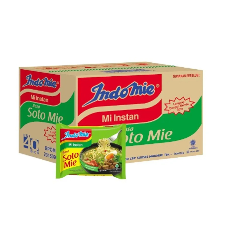 

Indomie Rebus Rasa Soto - 1 dus isi 40 pcs
