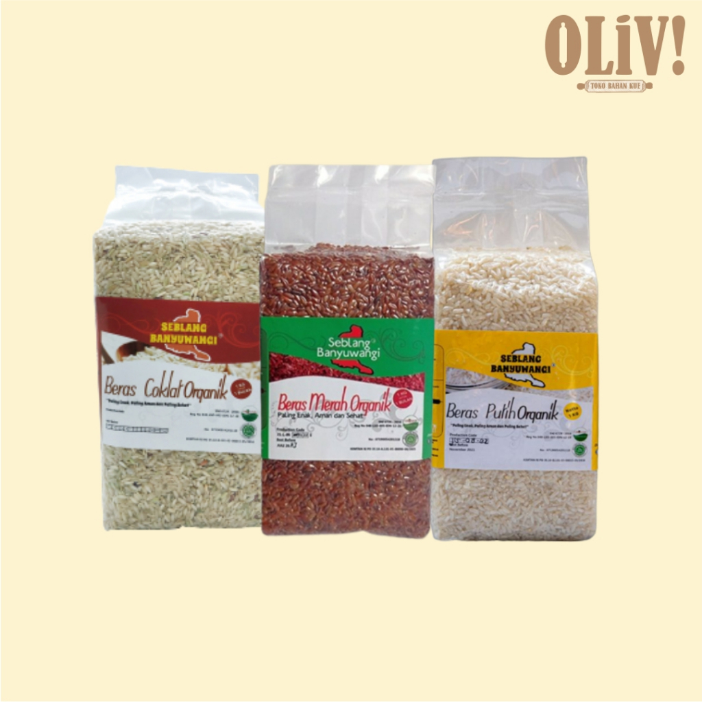 

Beras Organik Seblang Banyuwangi Kemasan 1kg