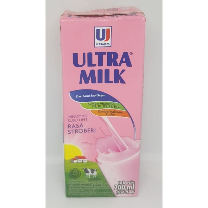 

Ultra Milk Strawberry 200ml