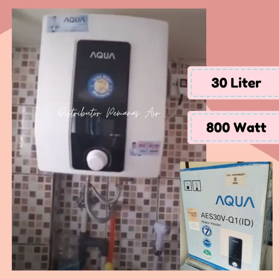 Pemanas Air Listrik Water Heater Listrik Pemanas Air Mandi Aqua 30 Liter