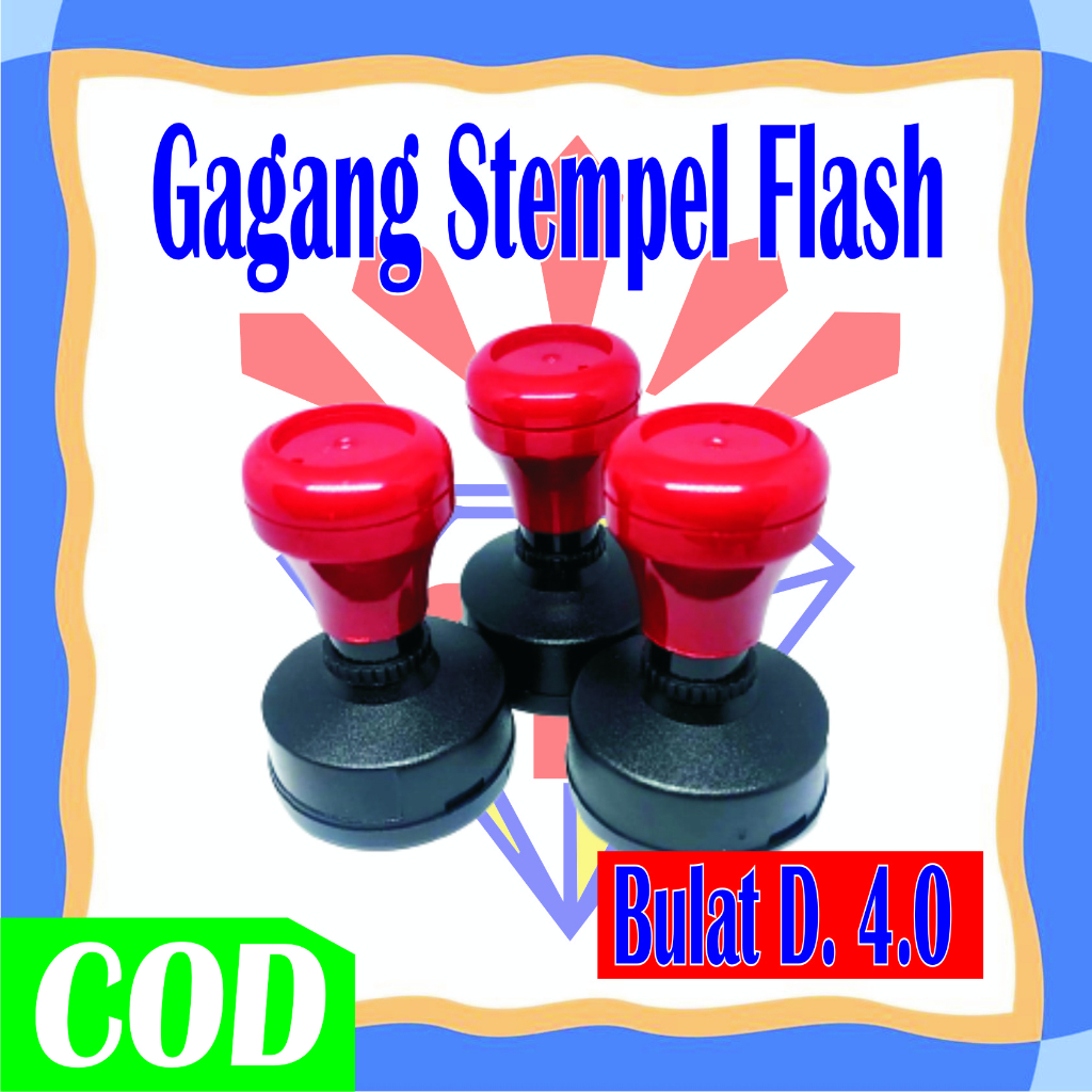 

GAGANG FLASH BULAT 4 CM