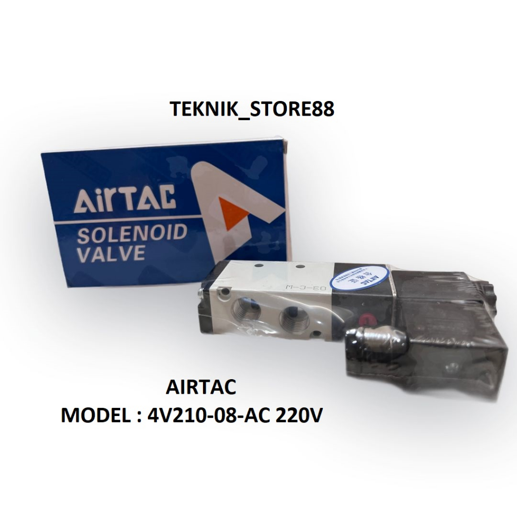 SOLENOID VALVE / SOLENOID VALVE AIRTAC 4V210-08 AC 220