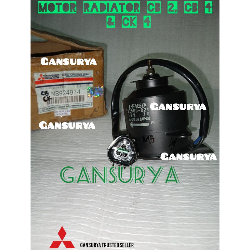 Motor radiator Lancer EVO 3 CB2 CB4 dan Lancer CK4 ASLI Mitsubishi