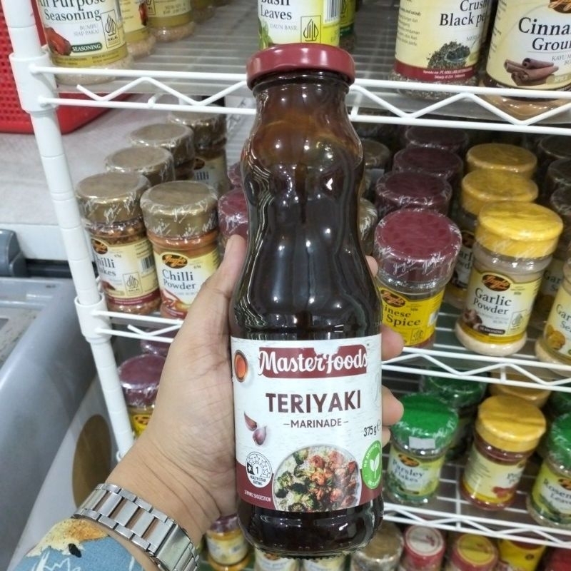

master foods teriyaki marinade 375gr