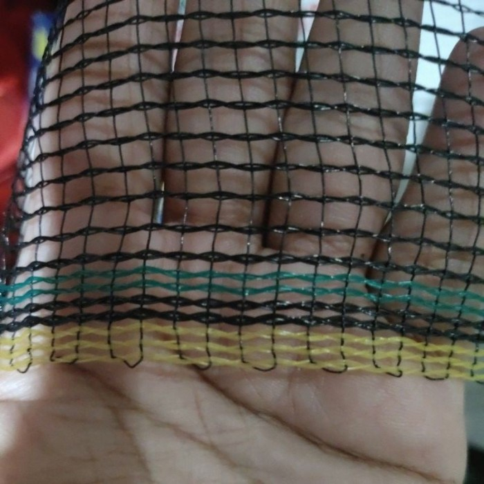 50 meter waring hitam jaring pagar tanaman dan ternak untuk keramba waring single TL