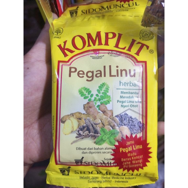 Jamu pegel linu komplit sidomuncul