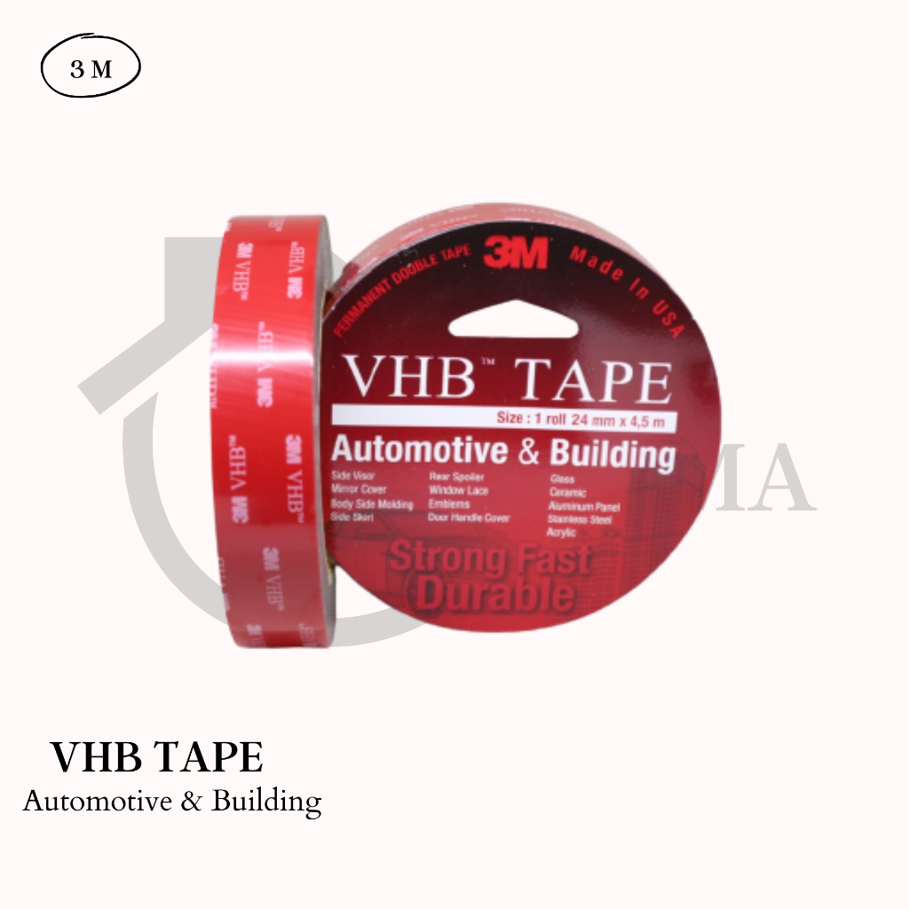 

DOUBLE TAPE VHB ORIGINAL 1 ROLL 24MM X 4.5M