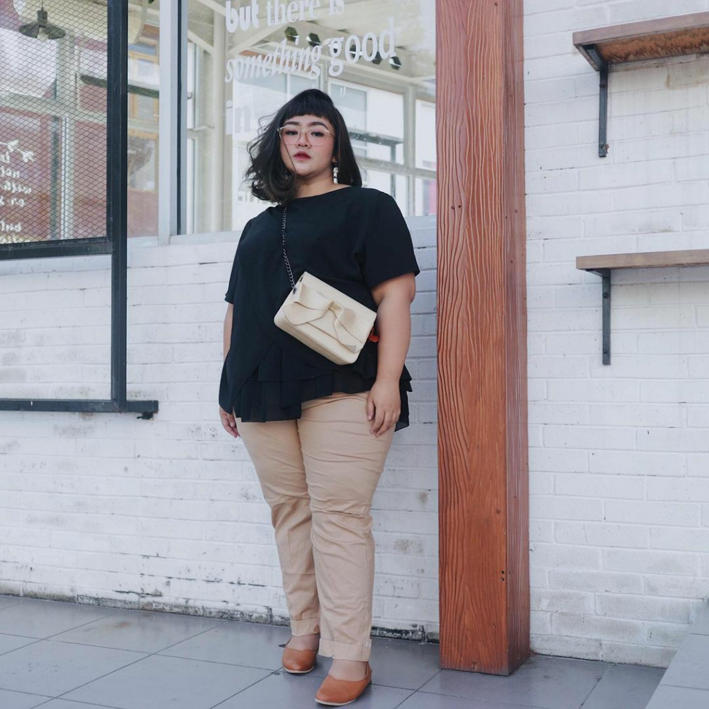 SUPER JUMBO Baggy Pants Premium BB 80 -130 KG Celana Wanita Jumbo Big Size Pants