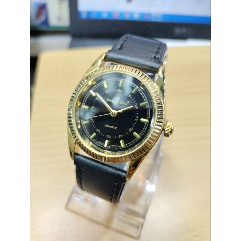 jam tangan pria dan wanita vintage JE 18k plated