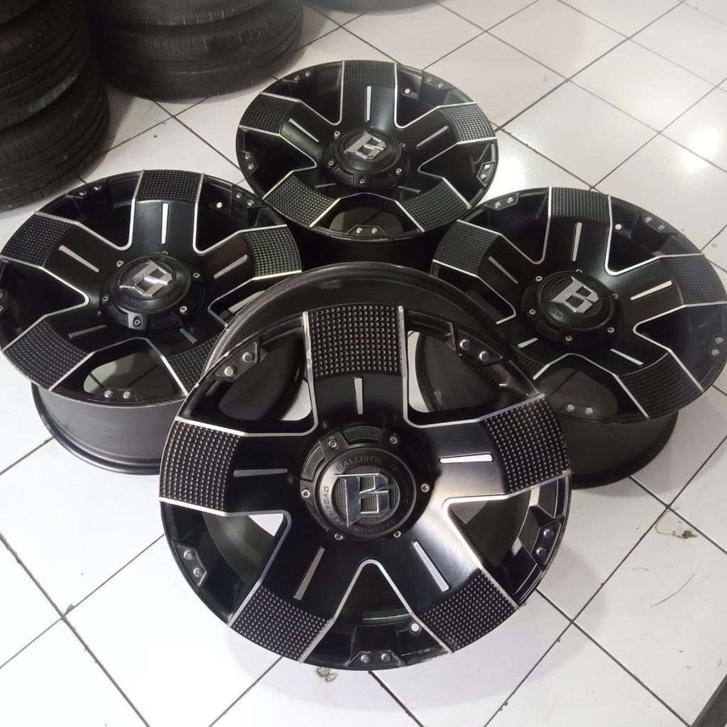 velg mobil murah BALISTIK ring 20 baut 5x114,3 buat terios rush x trail crv