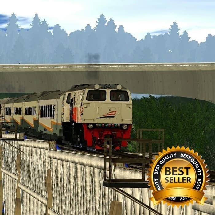 TRAINZ SIMULATOR 2009 + ADDONS INDONESIA LENGKAP || TS09 TRAIN SIM