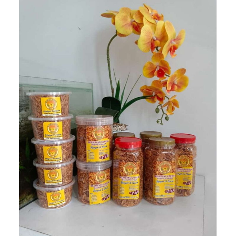 

Bawang merah goreng original premium (100% MURNI tanpa campuran tepung)
