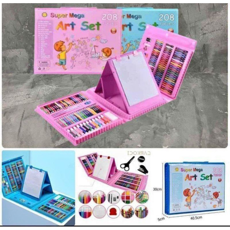 

pensil warna ART SET / ALAT SET MELUKIS 208