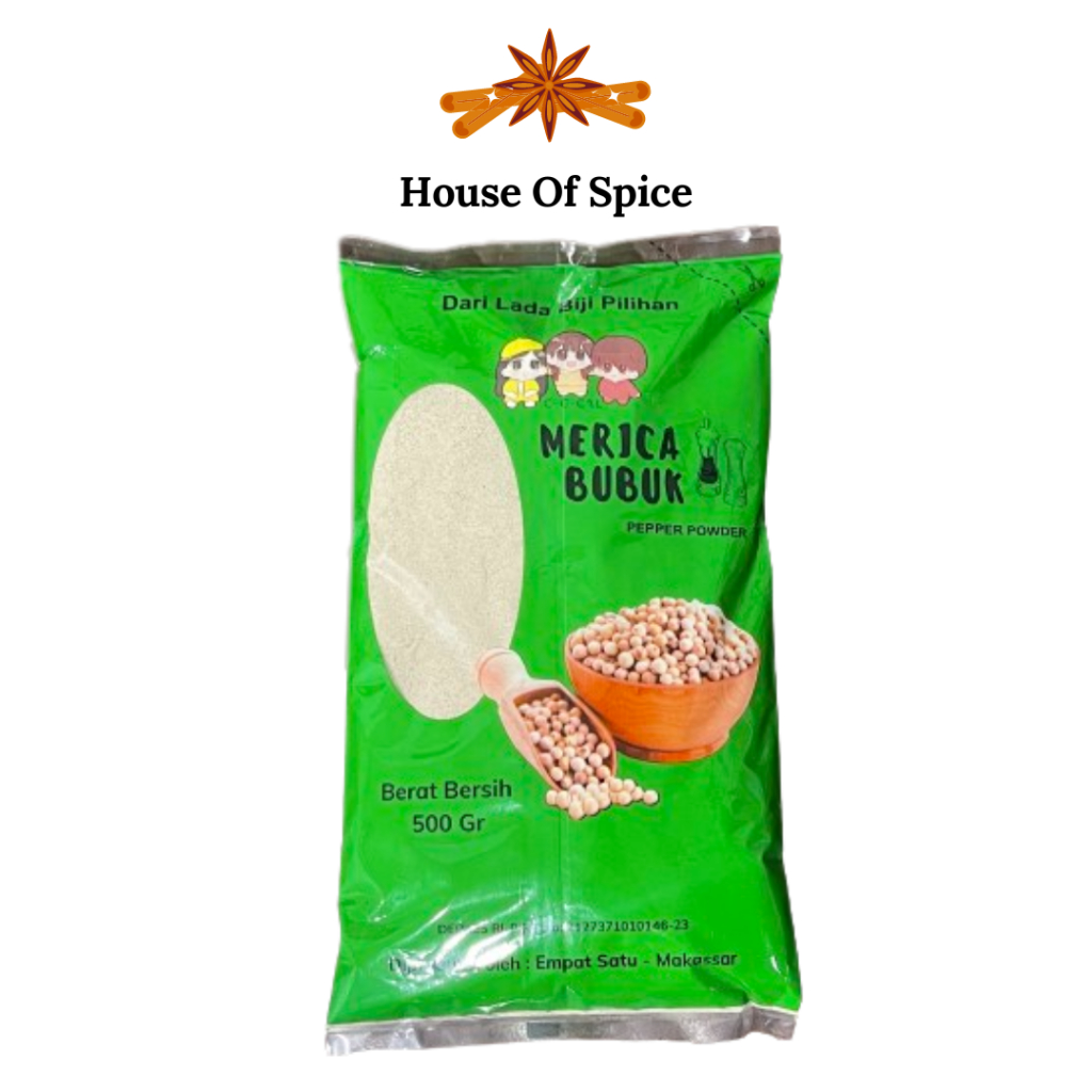 

Merica bubuk 500 Gram