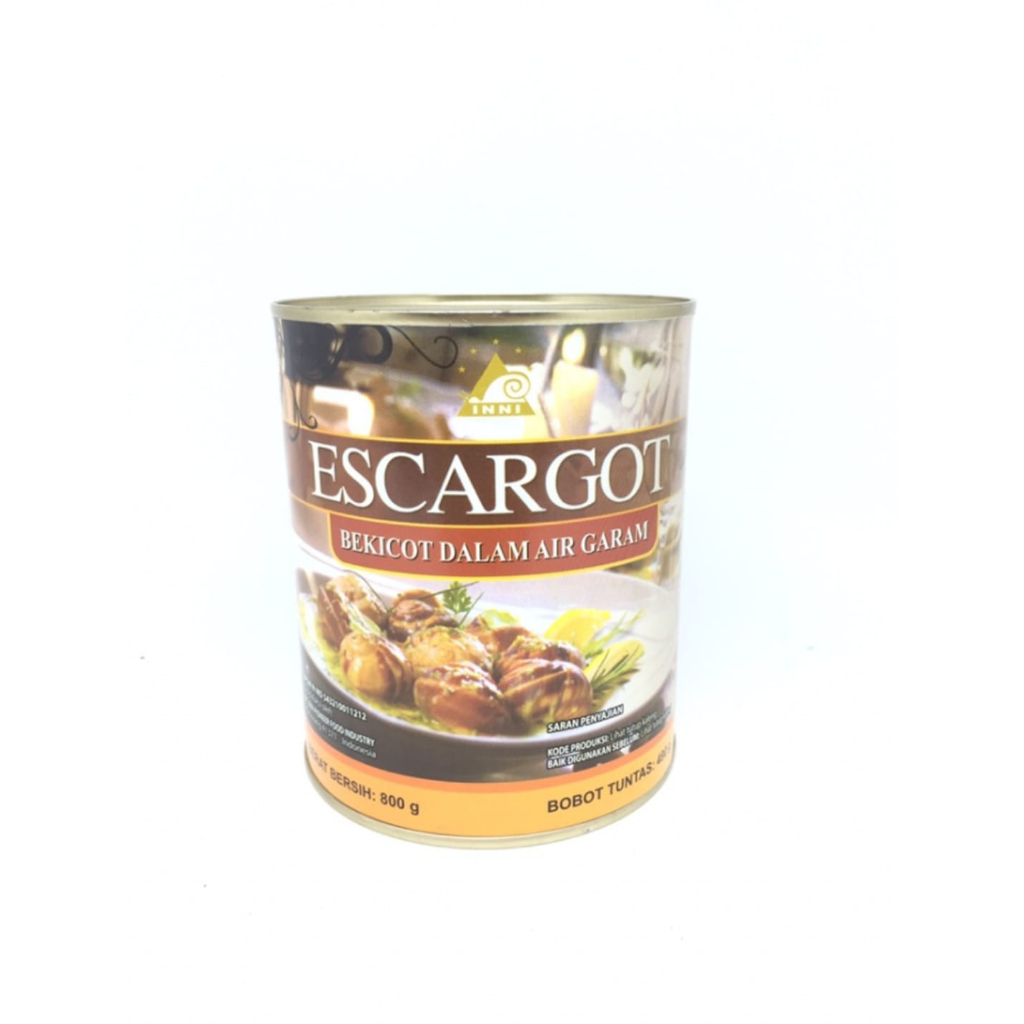 

Escargot Bekicot Dalam Air Garam INNI 800 Gram