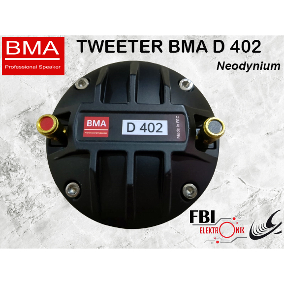 driver tweeter BMA Neodynium D 402 D402 neo coil 44.4mm tweter bma neo