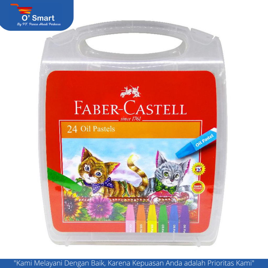 

Faber Castell Crayon 12, 18, 24 Warna