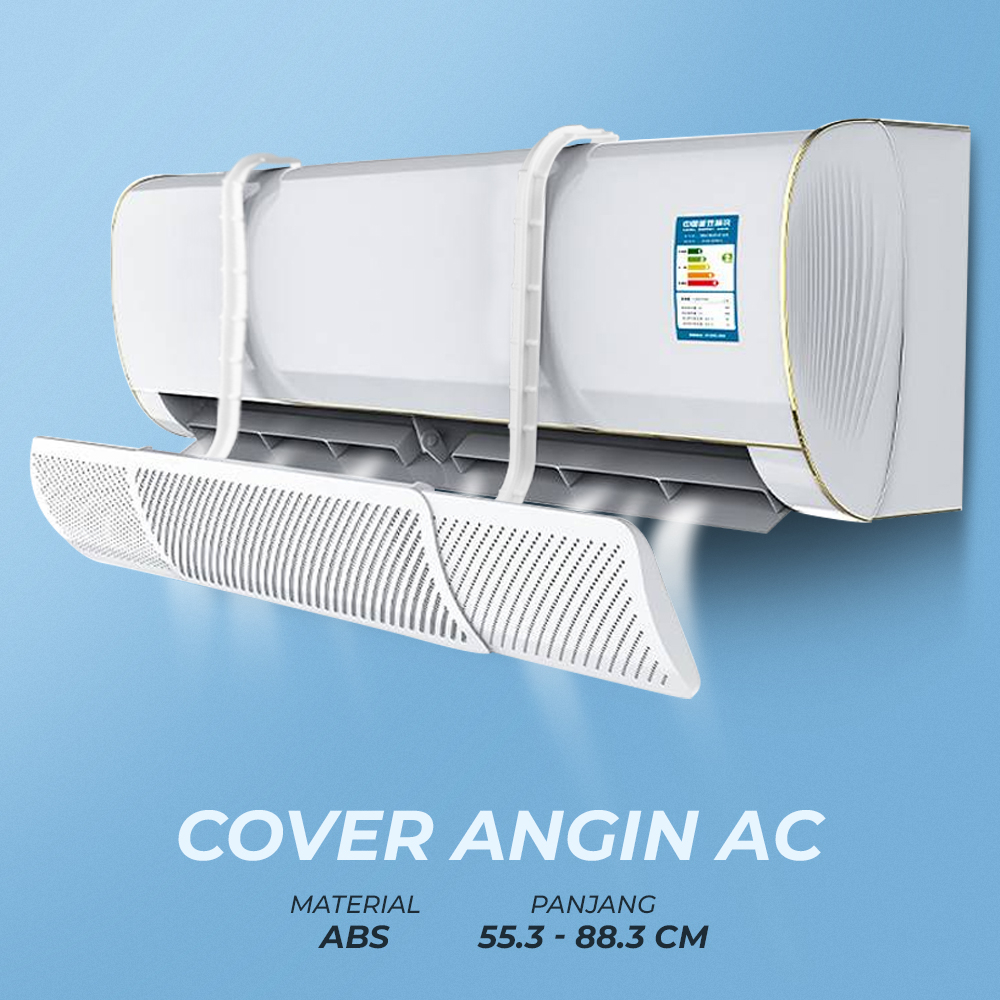 Cover Angin AC Retractable Three Board Windshield Deflector - HZ74