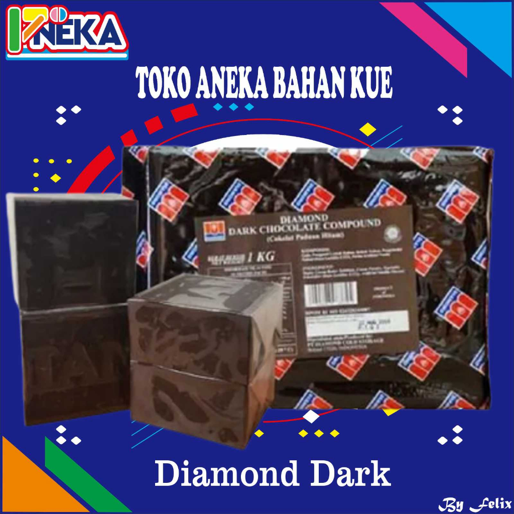 

Coklat Diamond Dark 1kg (repack)