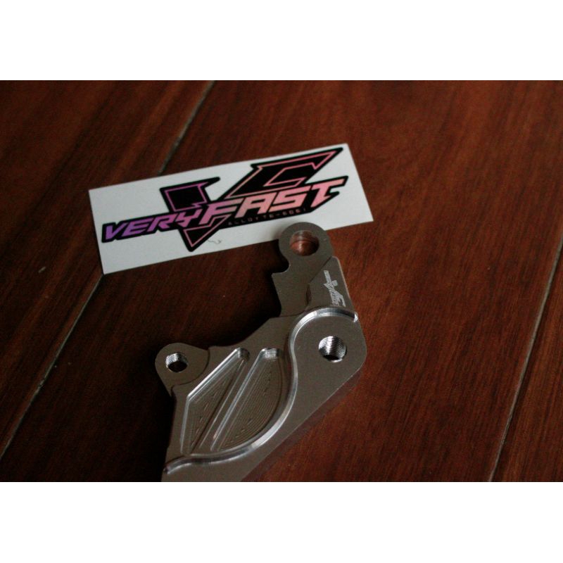 Breket kaliper depan CNC  RCB shock yamaha jupiter z / fiz r Disc300mm