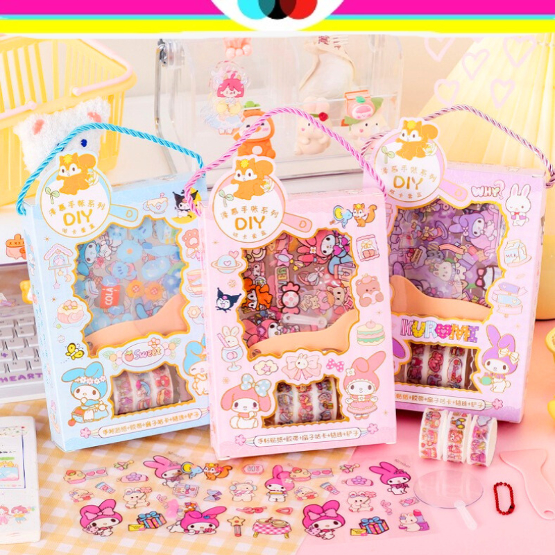 

DIY GANTUNGAN AKRILIK MINI KIPAS MELODY STIKER PET SANRIO STIKER DIARY SCRAPBOOK GANTUNGAN KUNCI TAS LUCU SET STIKER DIY @dbestwallpaper