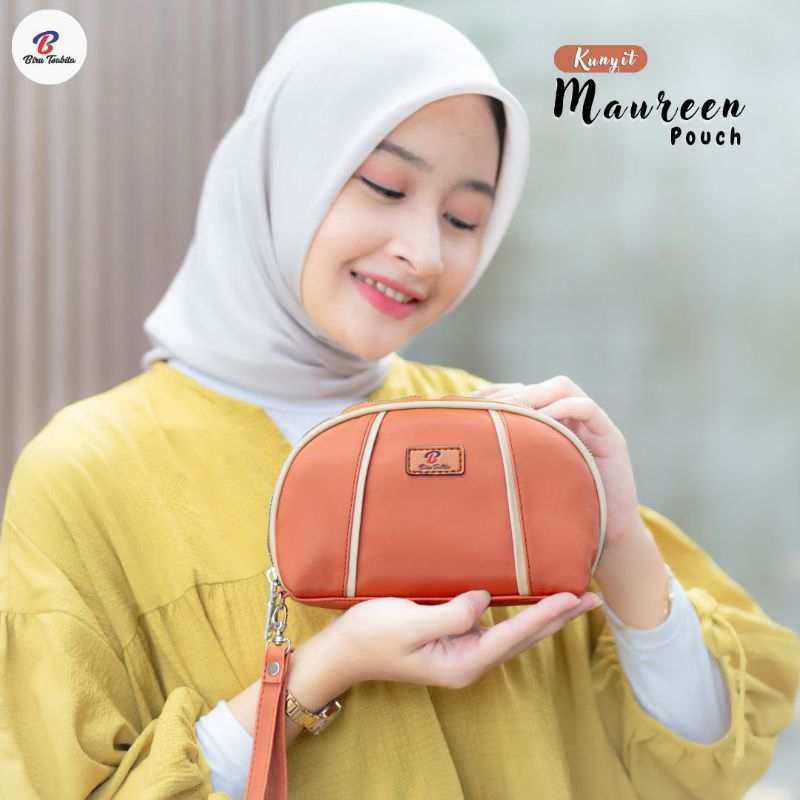 NEW MAUREEN BIRU TSABITA/ POUCH MAUREEN / DOMPET MAUREEN BIRU TSABITA / DOMPET BIRU TSABITA / DOMPET