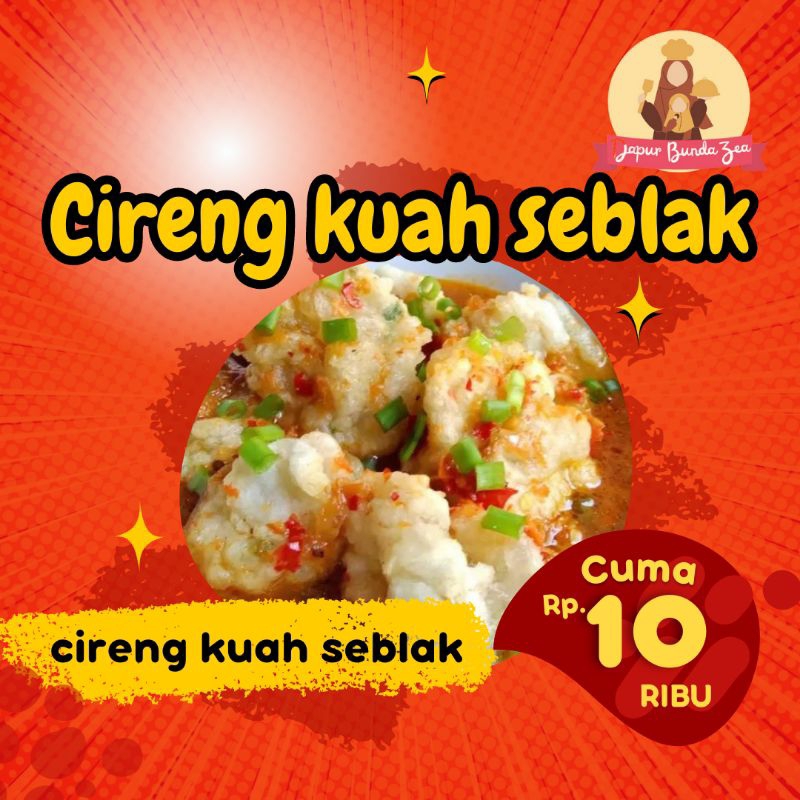 CIBLAK cireng kuah seblak termurah