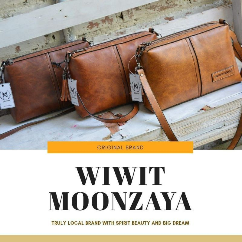 (Best Seller) Moonzaya Wiwit Original /Tas Slempang Wanita/Tas moonzaya wiwit reborn ori