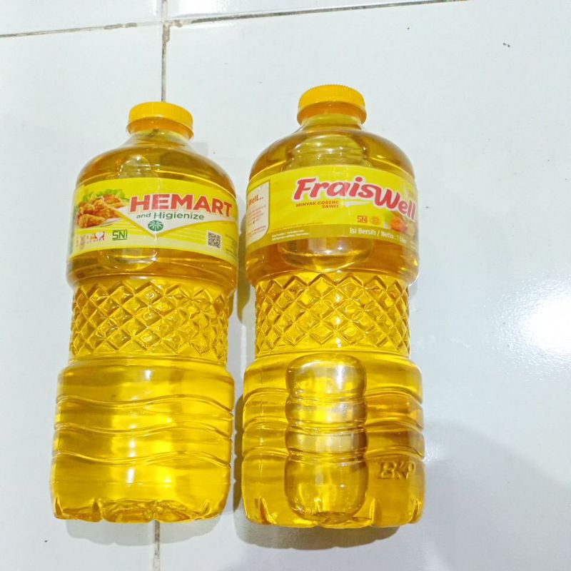 

hemart&fraiswell minyak goreng botol 1liter