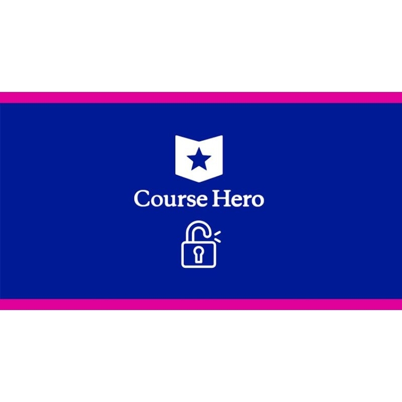 

Unlock Document (Coursehero, academia, Scribd, studocu, SlideShare)