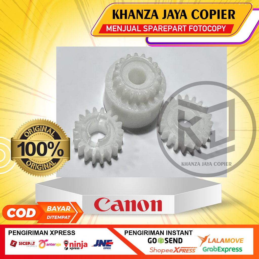 

GEAR PEMBUANGAN BELAKANG FOTOCOPY IRA 6075 6275 SATUS SET 3 PCS LOKAL