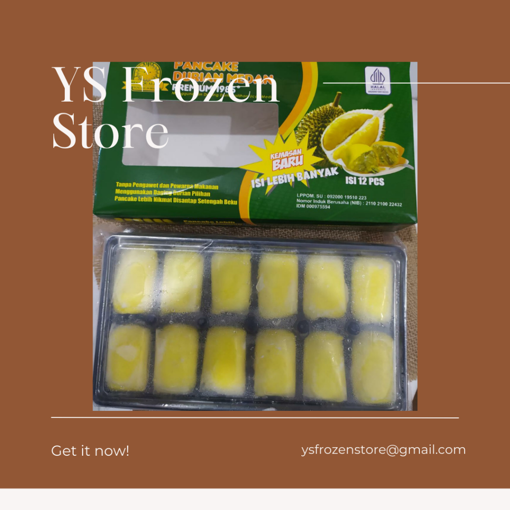 

Pancake Durian Medan premium