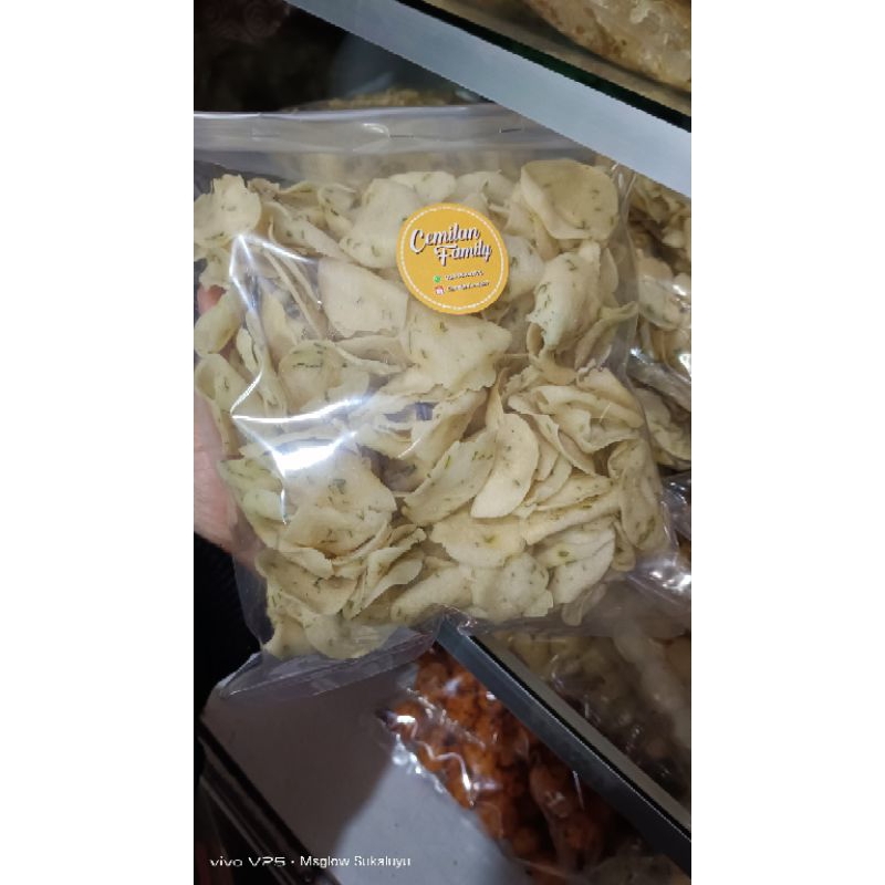 

Keripik bawang renyah kemasan 250gr