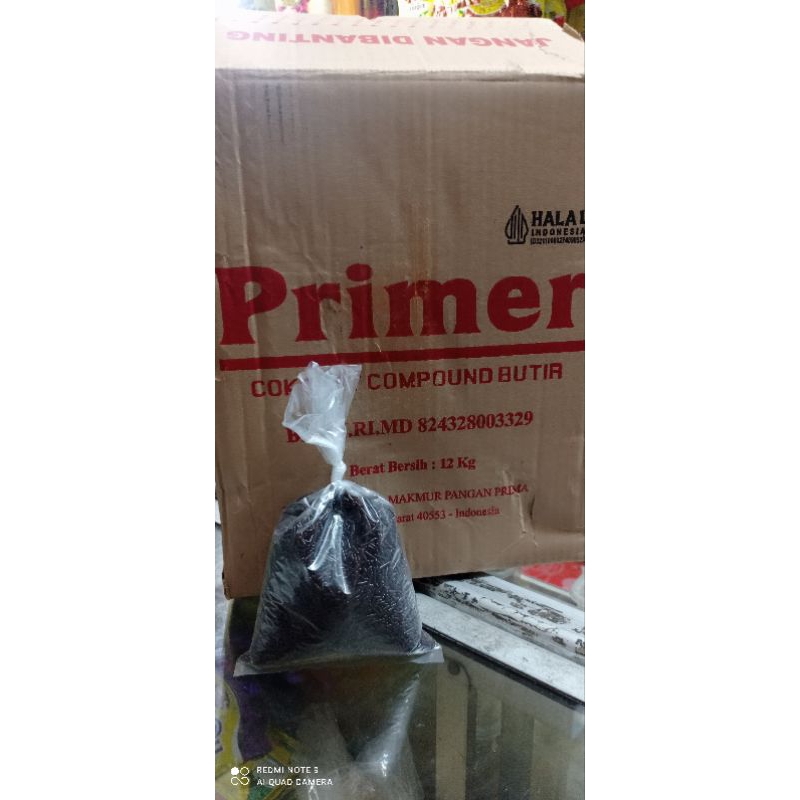 

Primer Coklat compound butir /Mesis coklat