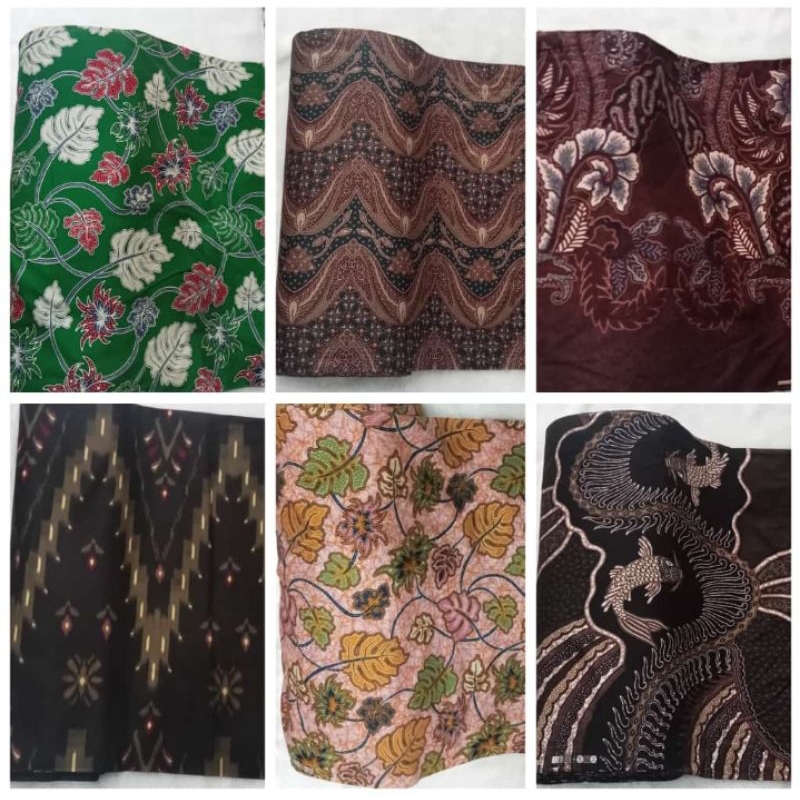 KAIN BATIK BATURADEN, Bahan batik katun per 1/2 meter =0, 5