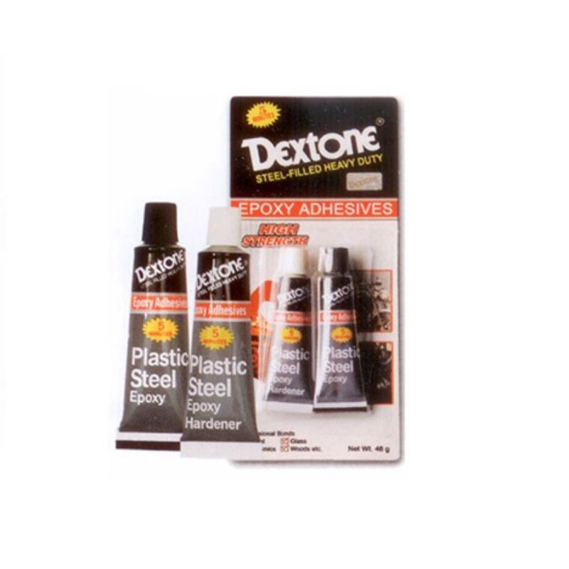 

LEM PU BESI / KAYU DEXTONE 48GR 12GR LENGKAP