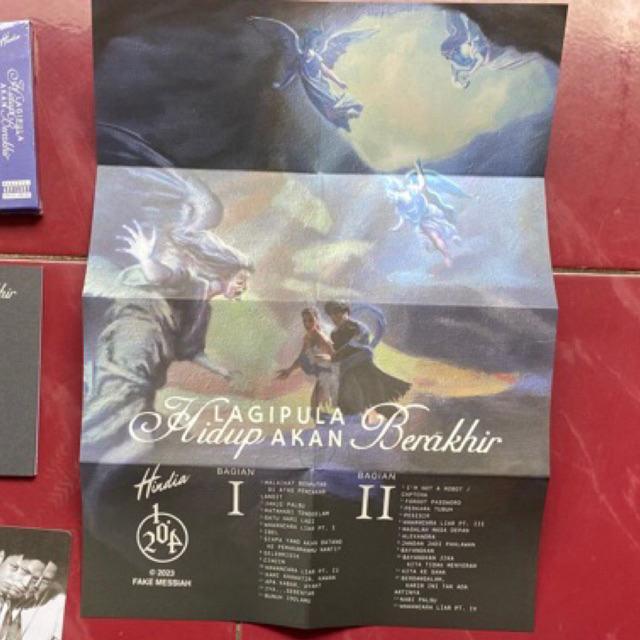 Poster Album Hindia Lagipula Hidup Akan Berakhir LHAB