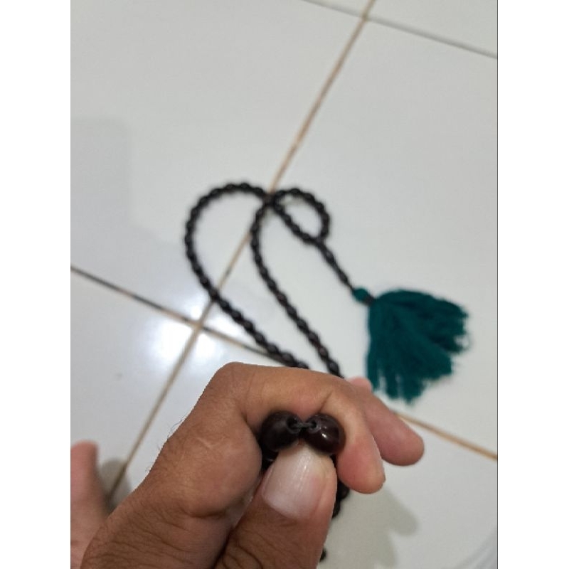 tasbih kaukah jadul lubang kecil besar