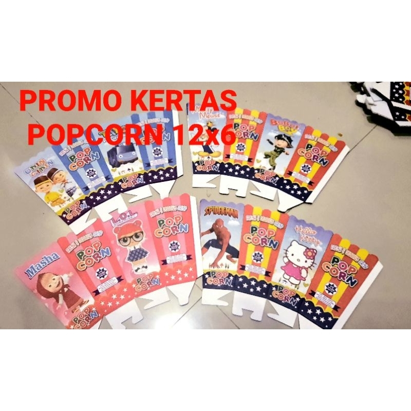 

kertas popcorn 12x6 500lembar