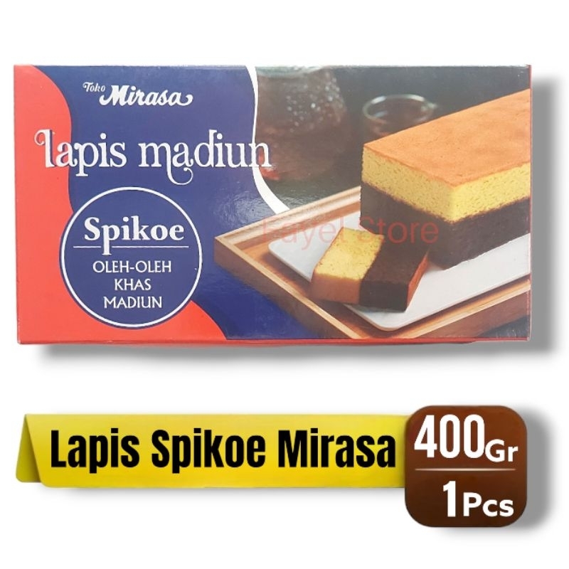 

Kue Lapis Legit Basah Coklat dan Keju Lapis Madiun Mirasa Spikoe Roti